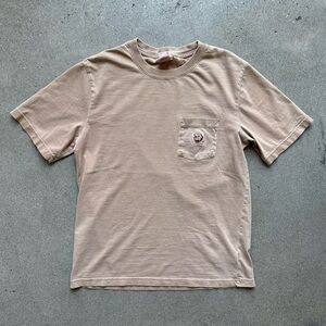 Urban Outfitters BDG Heavyweight Pocket T Shirt Bulldog | Small | Faded Orange